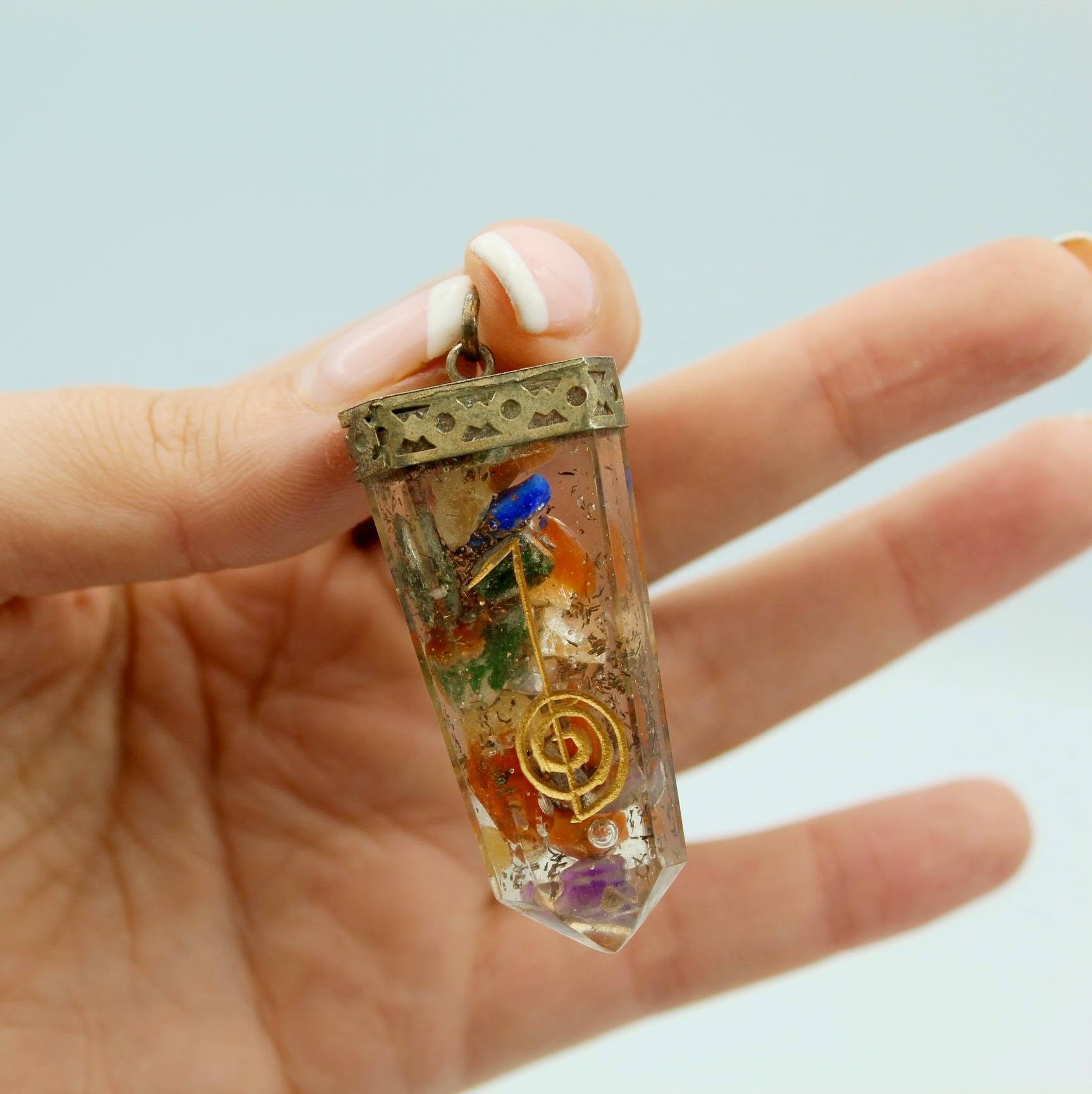 Orgonite pendant